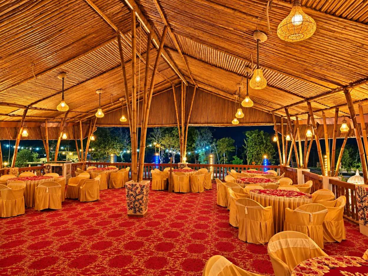 Bamboo hall