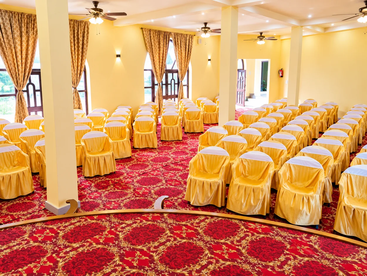 Banquet conference layout